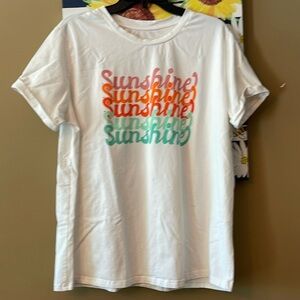 NWOT Sunshine tshirt 2XL